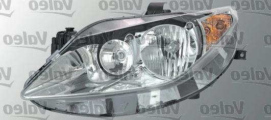 Ibiza Front Left Headlight Halogen Headlamp Fits Seat 6J2941005B Valeo 43818