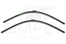 Load image into Gallery viewer, Front Windscreen Wiper Blade Set Flat Silencio 700+700 VM408 VF408 Valeo 574317