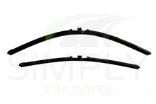 Load image into Gallery viewer, Front Windscreen Wiper Blade Set Flat Silencio 600+475 VF365 Valeo 577365