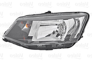 Fabia Front Left Headlight Halogen Headlamp Fits Skoda OE 6V2941015 Valeo 46606